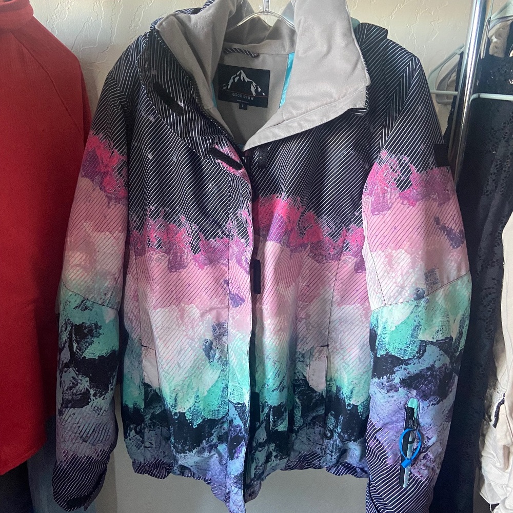 Mountain Peak Multi-Color Women's Ski Jacket
